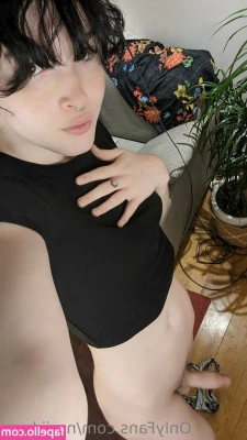 Whimsy Waffle [ whimsy-waffle ] - Snapchat post walking with my dildo and riding it in the bathroom