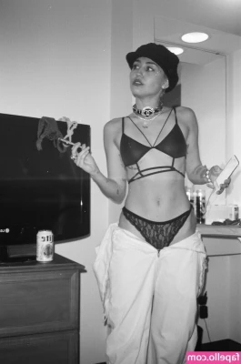 Miley Cyrus [ miley-cyrus ] - Selling these undies I squirted in if anyone’s interested <3