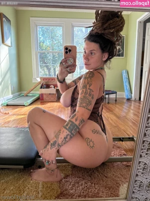 Indica Flower [ indica-flower-5 ] - Wanna pull my thong down? Or would you just pull it to the side? 🥵