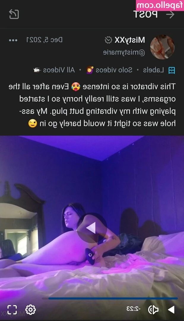 mistyxxfree - Wer sagt eigentlich  dass eine Mistress immer schwarz trägt 