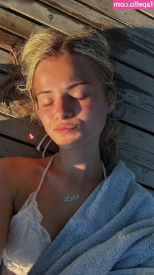 Lotta Emilie Stichler [ lotta-emilie-stichler ] - What would you taste first baby 💕 🍑 🍒 🍆