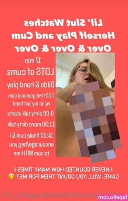 blondesugar5_2.0 [ blondesugar5-2-0 ] - Fancy a sweet desert what daddy is getting me one