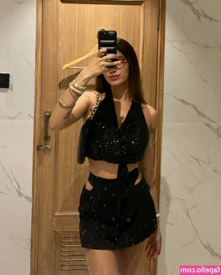Krishangi Borah [ krishangi-borah ] - Black skirt