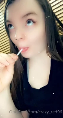 crazy_red96 [ crazy-red96 ] - Check out the spunk dripping out of my tight wet hole