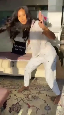 Maya Jama [ maya-jama ] - Let's get dirty before bed 😈 DM now 😘
