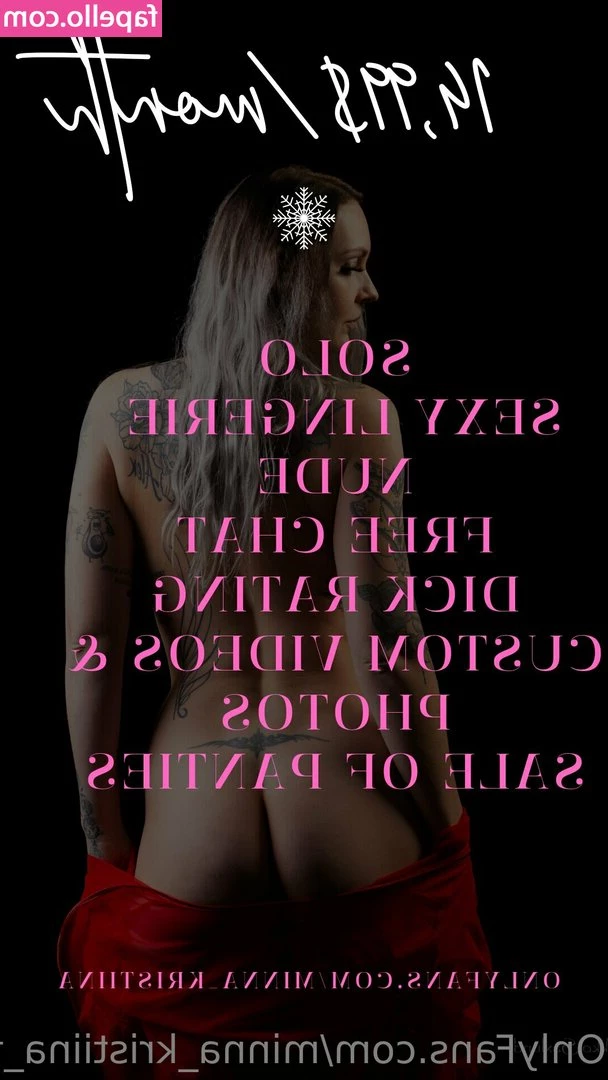 lady_kristalfree [ lady-kristalfree ] - Thanks to all of you who have been in my live chat, I have had a lot