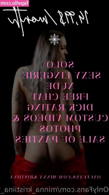 lady_kristalfree [ lady-kristalfree ] - Thanks to all of you who have been in my live chat, I have had a lot
