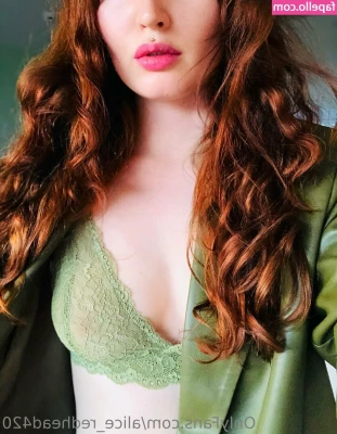 alice_redhead420 [ alice-redhead420 ] - Lockdown dress ups is always fun