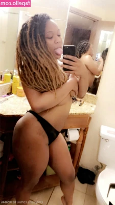 ebonyyfree - If I was naked in front of you right now, what would you do to me?💕
