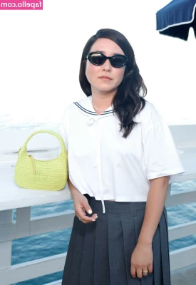Maya Erskine [ maya-erskine ] - i swear the pool just makes me.. wetter