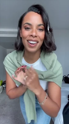 Rochelle Humes [ rochelle-humes ] - Look at my soft  warm  smooth belly