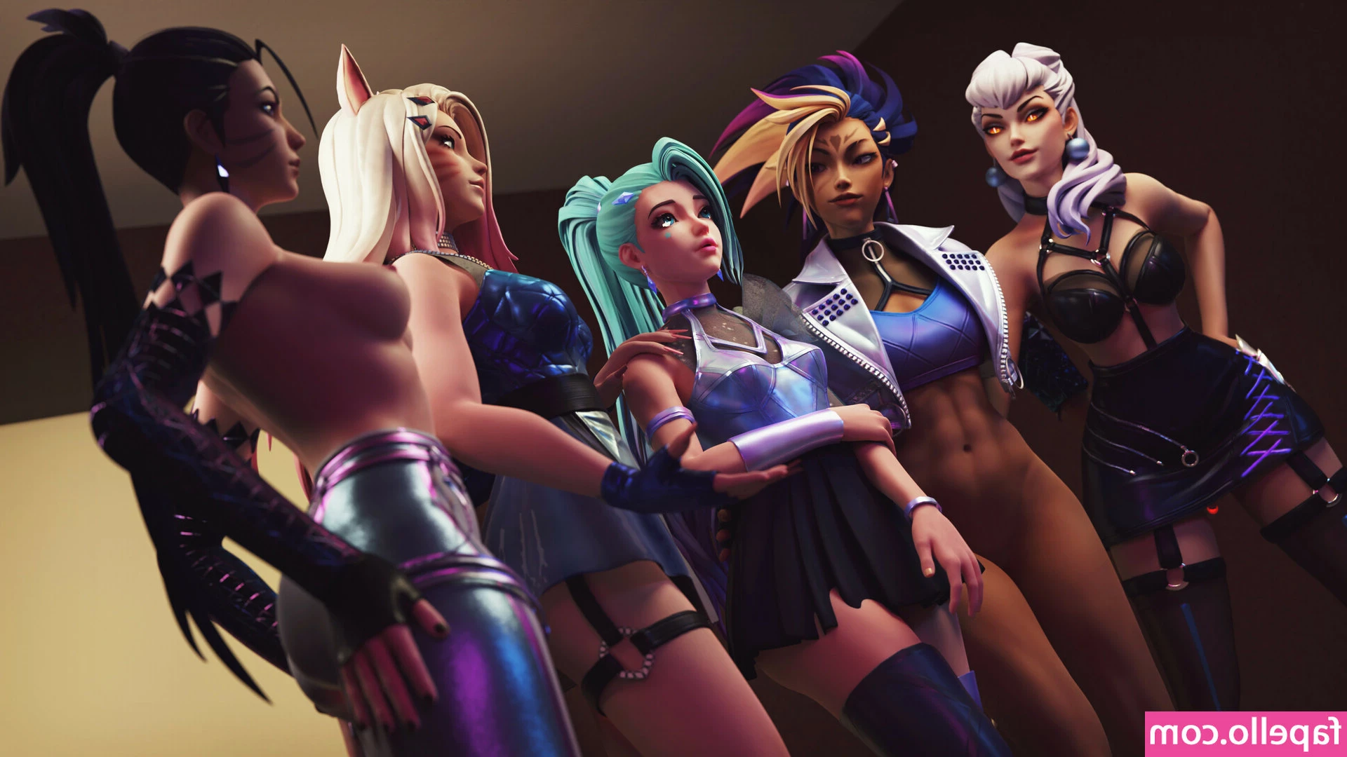 League of Legends [ league-of-legends ] - Performing at BITCH  with my latex slave girl