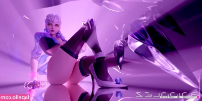 League of Legends [ league-of-legends ] - Now that's some stellar side boob