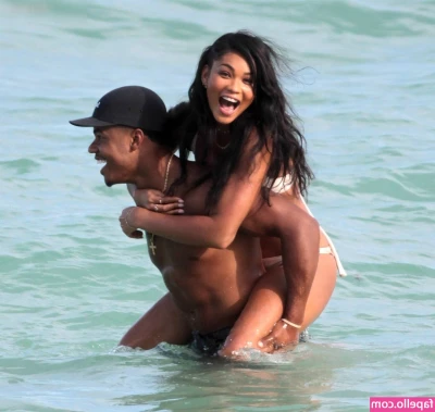 Chanel Iman [ chanel-iman ] - tip for more of me all oiled up! ;)