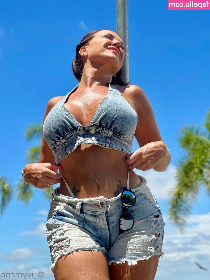 Ivy Mena [ ivy-mena-1 ] - Bro   I shaved and was feeling myself   I ve been holding my nut for