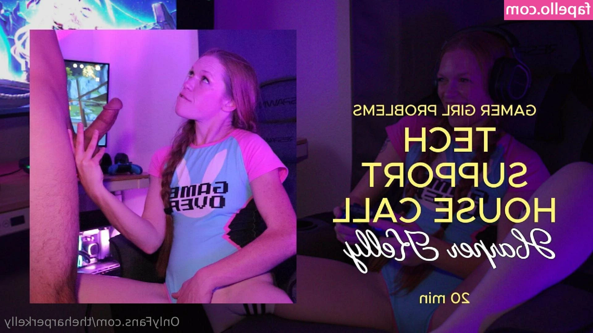 theharperkelly - Fuck the dildo on the chair