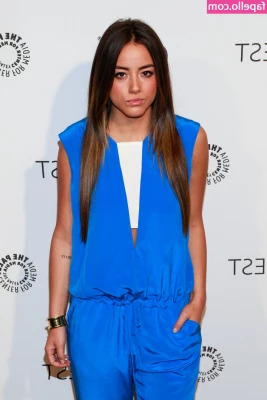 Chloe Bennet [ chloe-bennet ] - Oop got nutted in