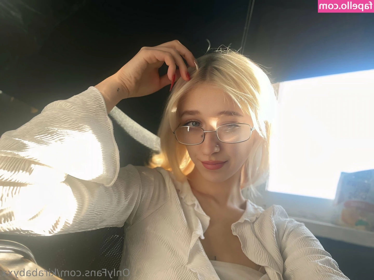 kirababyxx - Took a nice cream pie from my partner this morning  Then I finished