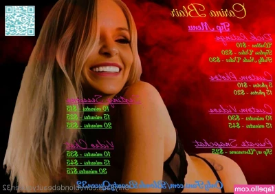 blondebeautyqueen32 - I wish you would bend be over pull my dress up and fuck my attitude