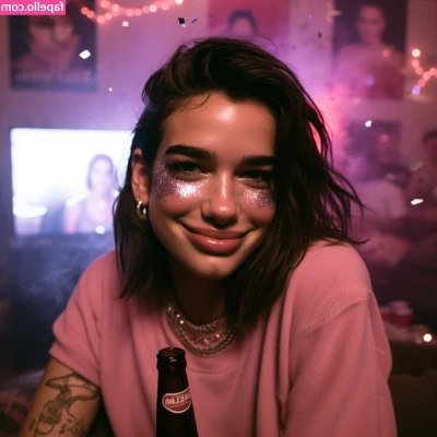 Dua Lipa [ dua-lipa ] - Fucking the big boy ass in the bathroom