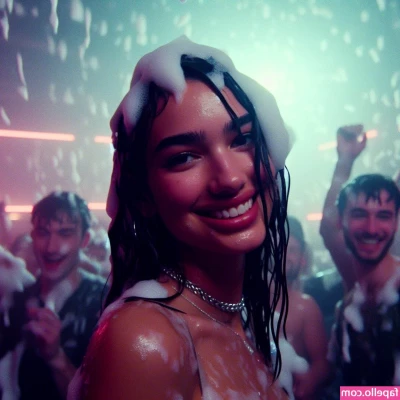 Dua Lipa [ dua-lipa ] - Really enjoy stroking my dick while at work