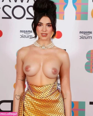 Dua Lipa [ dua-lipa ] - shower just big enough for two 🥰 we don’t even have to bathe 😜