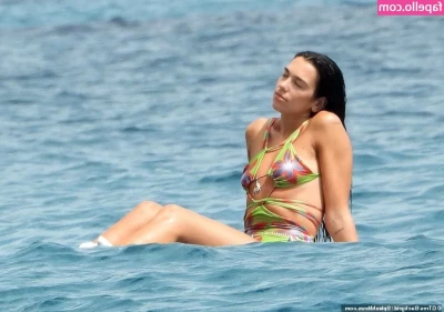 Dua Lipa [ dua-lipa ] - sorry I was too hot and wet to shave, I just wanted to ride that