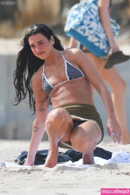 Dua Lipa [ dua-lipa ] - My panties aren't the most difficult obstacle for your tongue?)
