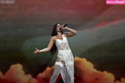 Dua Lipa [ dua-lipa ] - Just got my nails done  Is the color alright