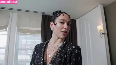 Dua Lipa [ dua-lipa ] - Backstage with @leahmeow  Lady Dimitrescu and step daughter