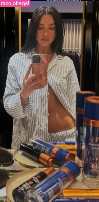 Dua Lipa [ dua-lipa ] - Cold showers in the summer are a necessity