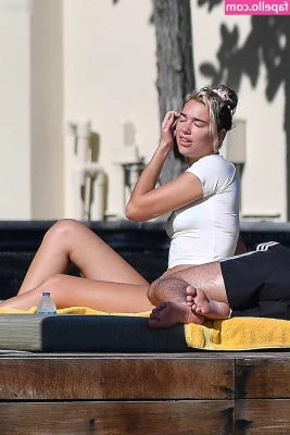 Dua Lipa [ dua-lipa ] - Clip of me fucking a hot furry daddy on my massage table part 1