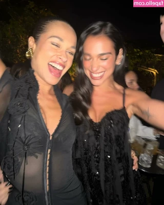 Dua Lipa [ dua-lipa ] - Felt so good stretching out my tight asshole wish it was a real dick