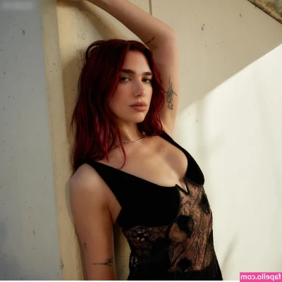 Dua Lipa [ dua-lipa ] - My outfit from Renn Faire last night seemed spoopy season punkin