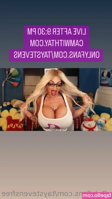 taystevensfree - Good Evening xxx   meow