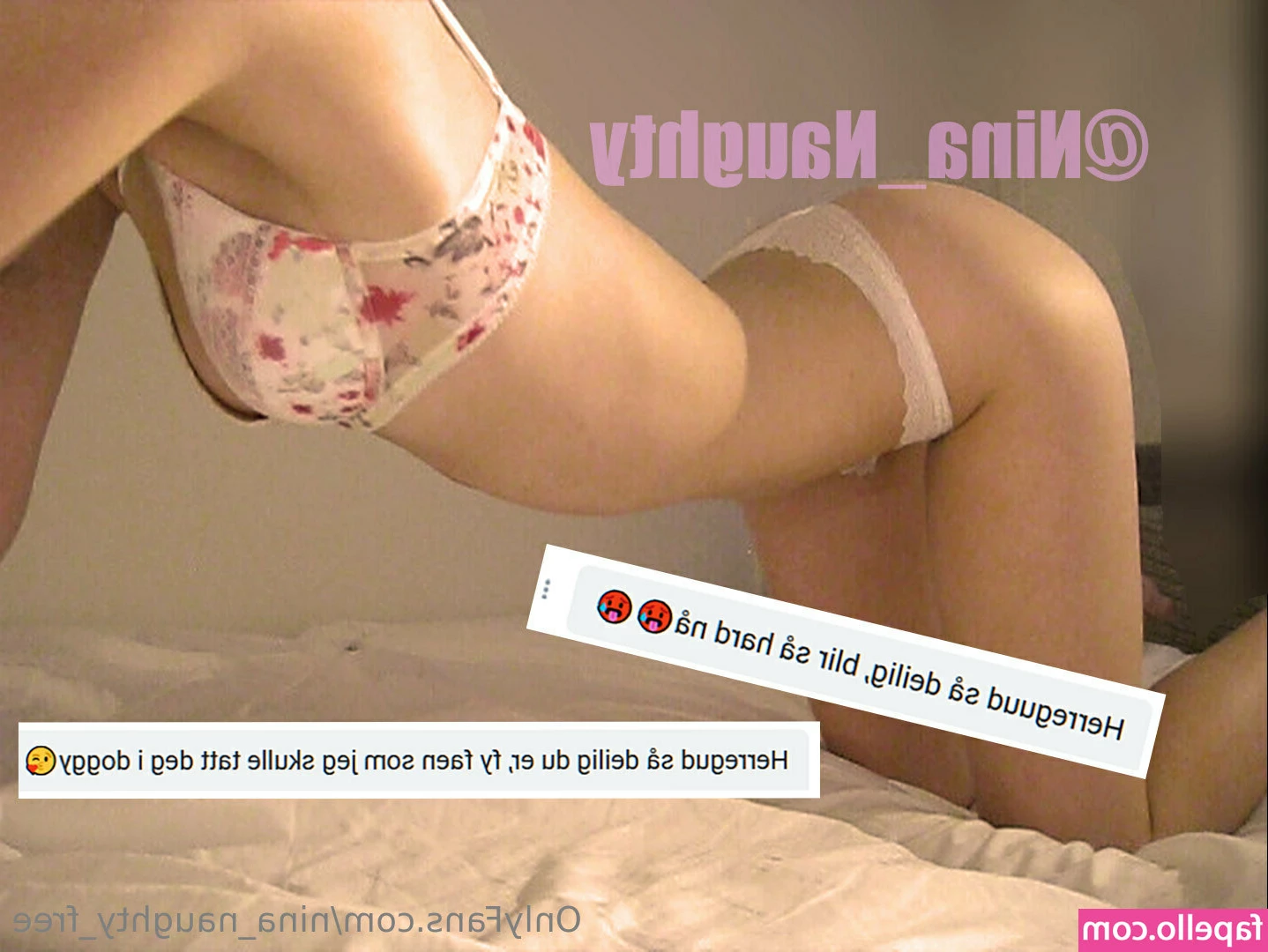 nina_naughty_free [ nina-naughty-free ] - TOMORROW  Who s excited to watch me get stuffed against my will