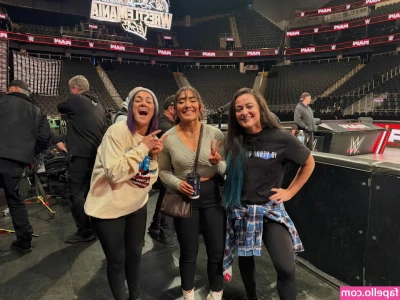 Bayley - Who’s the one who’s going to unzip this off me 😏