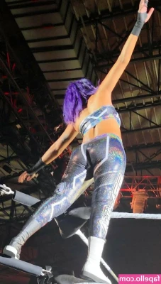 Bayley - Slide in my DMs with a sexy tip and the words "Silly Puma" if you
