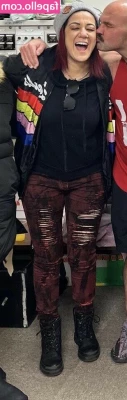 Bayley - who doesn’t love a little pussy peek?