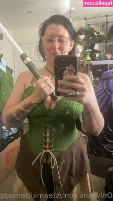 aurorafoxcosplay - Denial is My default response to losers