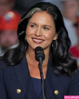 Tulsi Gabbard [ tulsi-gabbard ] - being very very naughty at work today