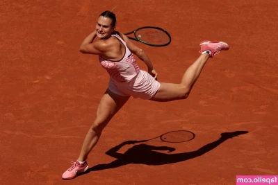 Sabalenka - Another BTS from the view of the camera of the lovely Gemini Bell in