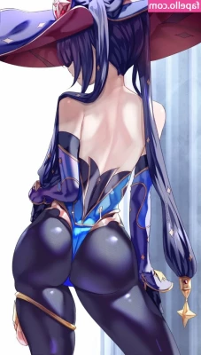 Genshin Impact [ genshin-impact ] - Do you wish i was your local hooters server?🥵 part 1