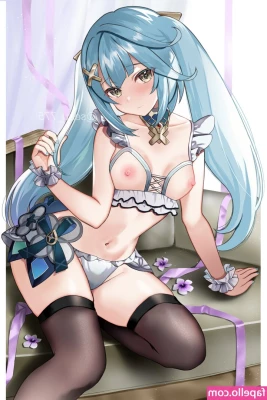 Genshin Impact [ genshin-impact ] - in bed–exhausted from running through your minds all day..
