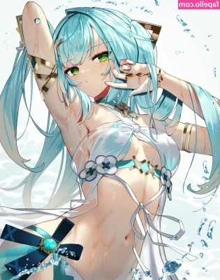 Genshin Impact [ genshin-impact ] - Sweet lady wanting to play wiht you