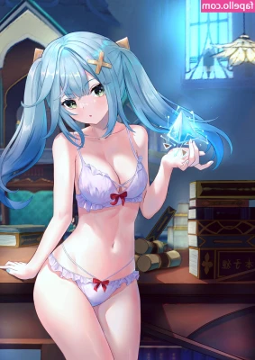 Genshin Impact [ genshin-impact ] - Serving dinner at the bar....