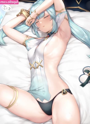 Genshin Impact [ genshin-impact ] - Sexy feet in grass