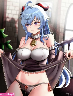 Genshin Impact [ genshin-impact ] - How do you like my new blue shorts  You think they suit me or would I