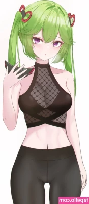 Genshin Impact [ genshin-impact ] - Red Crop Top! part 1