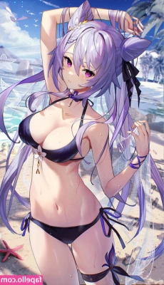 Genshin Impact [ genshin-impact ] - Sexy Saturday🤍🤍  Want to see more??👀  Intimate page: